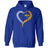 Towson Tigers T Shirt Hoodie Ugly Christmas Sweater Love Heart