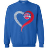 DETROIT PISTONS T-Shirts Hoodie Ugly Christmas Sweater Heart