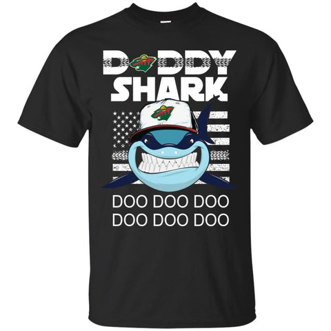Daddy Shark Minnesota Wild T Shirt Hoodie Ugly Christmas Sweater Daddy Shark Doo Doo Doo