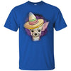 Chihuahua T Shirts Hoodie  Funny Wearing Mexican Hat