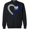 Charleston Southern Buccaneers T Shirt Hoodie Ugly Christmas Sweater Love Heart