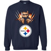 Wolverine Pittsburgh Steelers T-Shirts Hoodie Ugly Christmas Sweater