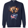 Wolverine Columbus Blue Jackets T-Shirts Hoodie Ugly Christmas Sweater