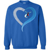 Delaware State Hornets T Shirt Hoodie Ugly Christmas Sweater Love Heart