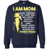 Wonder Woman I Am Mom T Shirts Hoodie