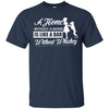 Boxer T Shirts Hoodie  A Home Without A Boxer Is Like A Bar