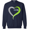 Seattle Seahawks T-Shirts Hoodie Ugly Christmas Sweater Heart