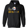 Nike Pittsburgh Steelers T Shirts Hoodie Just Do It
