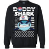 Daddy Shark Texas Rangers T Shirt Hoodie Ugly Christmas Sweater Daddy Shark Doo Doo Doo