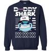 Daddy Shark Atlanta Braves T Shirt Hoodie Ugly Christmas Sweater Daddy Shark Doo Doo Doo