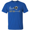 Nike Los Angeles Rams T Shirts Hoodie Just Do It