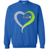Seattle Seahawks T-Shirts Hoodie Ugly Christmas Sweater Heart