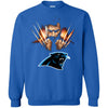 Wolverine CAROLINA PANTHERS T-Shirts Hoodie Ugly Christmas Sweater