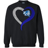 Central Connecticut State Blue Devils T Shirt Hoodie Ugly Christmas Sweater Love Heart