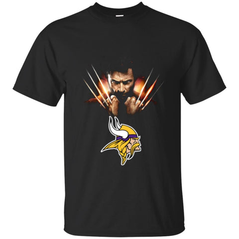 Wolverine Minnesota Vikings T-Shirts Hoodie Ugly Christmas Sweater