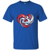 Colorado Avalanche T Shirt Hoodie Color Water Heart