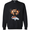 Wolverine Denver Broncos T-Shirts Hoodie Ugly Christmas Sweater