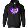 SACRAMENTO KINGS T Shirt Hoodie Color Water Heart