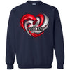 PORTLAND TRAIL BLAZERS T Shirt Hoodie Color Water Heart
