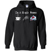 Colorado Avalanche T Shirt Hoodie I Am A Simple Woman Love Coffe Pizza Colorado Avalanche