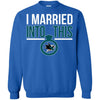 San Jose Sharks T Shirts Hoodie I Married Into This