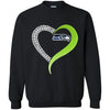 Seattle Seahawks T-Shirts Hoodie Ugly Christmas Sweater Heart