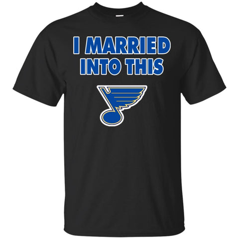 St Louis Blues T Shirt I Married Into This T Shirts Hoodie