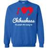 Chihuahua T Shirts Hoodie  I Love Chihuahua