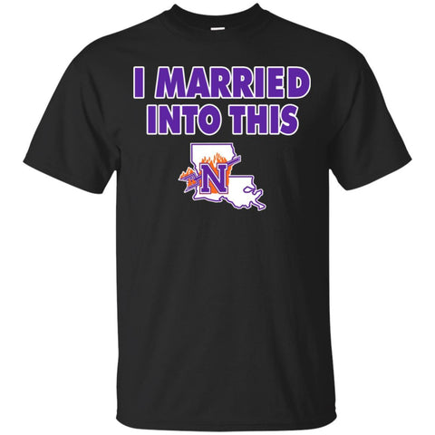 Northwestern State Demons T Shirts Hoodie I Married Into This