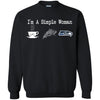 Seattle Seahawks T Shirt Hoodie I Am A Simple Woman Love Coffe Pizza Seattle Seahawks