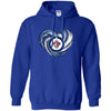 Winnipeg Jets T Shirt Hoodie Color Water Heart
