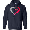 Cleveland Indians T Shirts Hoodie Love Heart