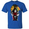 Chicago Blackhawks Wonder Woman Women Rights Women March T Shirts Hoodie