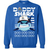 Daddy Shark Miami Marlins T Shirt Hoodie Ugly Christmas Sweater Daddy Shark Doo Doo Doo