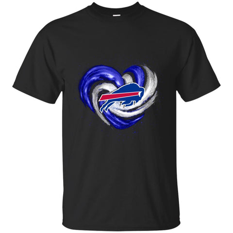BUFFALO BILLS T Shirt Hoodie Color Water Heart