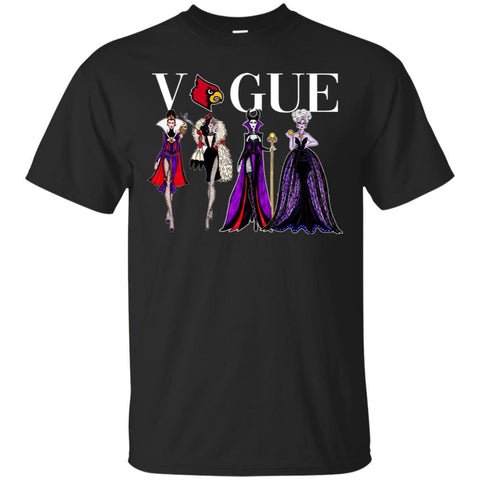 Vogue Disney Villains Louiville Cardinals T Shirts Hoodie