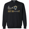 Nike Los Angeles Rams T Shirts Hoodie Just Do It