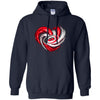 Carolina Hurricanes T Shirt Hoodie Color Water Heart