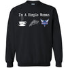 CHARLOTTE HORNETS T Shirt Hoodie I Am A Simple Woman Love Coffe Pizza CHARLOTTE HORNETS