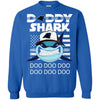 Daddy Shark CAROLINA PANTHERS T Shirt Hoodie Ugly Christmas Sweater Daddy Shark Doo Doo Doo