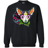 Chihuahua T Shirts Hoodie  Funny Chihuahua Sugar Skull