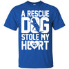 Dogs T Shirts Hoodie   A Rescue Dog Stole My Heart