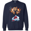 Wolverine Colorado Avalanche T-Shirts Hoodie Ugly Christmas Sweater