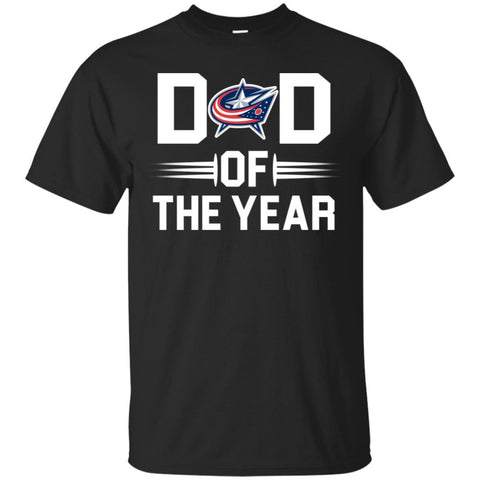 Columbus Blue Jackets T-Shirts Hoodie Dad Of The Year