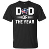 Columbus Blue Jackets T-Shirts Hoodie Dad Of The Year