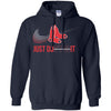 Nike Boston Red Sox T Shirt Hoodie Just Do It