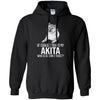 Akita T Shirts Hoodie  Of Course I Talk To