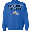 Samford Bulldogs T Shirts Hoodie I Married Into This