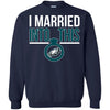 PHILADELPHIA EAGLES T Shirts Hoodie I Married Into This