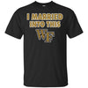 Wake Forest Demon Deacons T Shirt I Married Into This T Shirts Hoodie